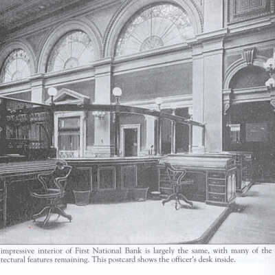 First National Bank Interior, 4th & Felix