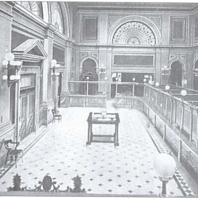 First National Bank Lobby , 4th & Felix