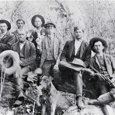 93.1H.56 James & Younger Gang Members, 1873: Copyright: 93.1H.56 James & Younger Gang Members, 1873