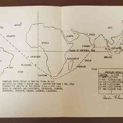 Copy of "Round Trip Return" from last page of the book