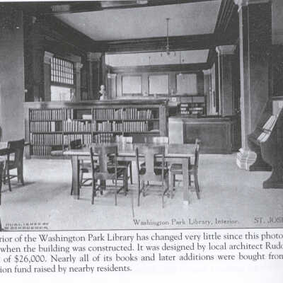 Washington Park Library  Interior