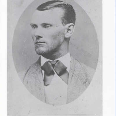 92.1H.79 James Jesse, about time of wedding, 1874: Copyright: 92.1H.79 James Jesse, about time of wedding, 1874