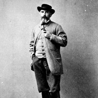 Portrait of Sir Matthew Baillie Begbie (1819-1894), standing. First Chief Justice Crown Colony of B.C.
