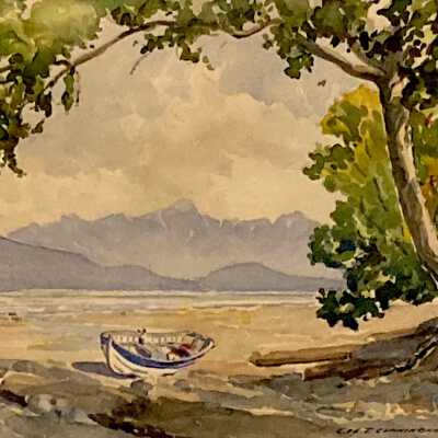 Beached Dinghy
