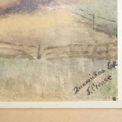 Detail lower right with title and signature