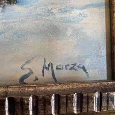 Detail lower right showing signature