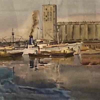 Wharves at Ogden Point, Victoria