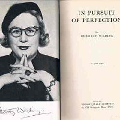 "In Pursuit of Perfection" autobiography by Dorothy Wilding, published by Robert Hale Limited, London, 1958: From Hundred Heroines: Women in Photography, U.K.
