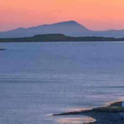 And a sunset on Waternish Peninsula on Skye's west coast: From britainexpress.com - Isle of Skye