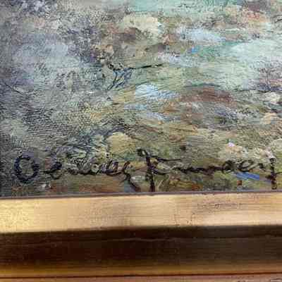 Signature lower left