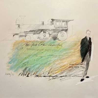 The First C.P.R. Locomotive, "Countess of Dufferin"
