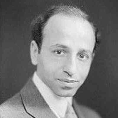 Yousuf Karsh RCA, RPS, OC, photographer, 1936: Photograph by Joseph-Alexandre Castonguay (1877-1972)