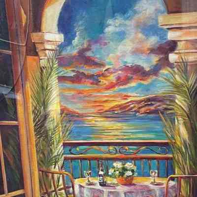Ocean Sunset View