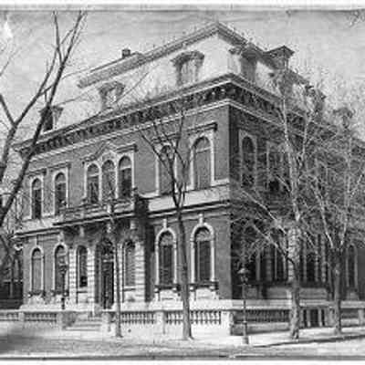 Club St. James - The St. James's Club of Montréal, 1884, photograph by Wm. Notman. Building demolished 1961: Archive Musée McCord Stewart Museum