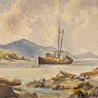 Trawler in the Bay