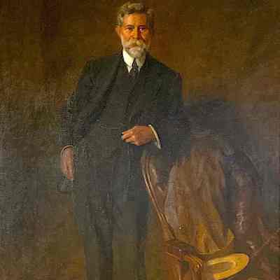 Portrait of John Andrew Mara (1840-1920), President of The Union Club of British Columbia, 1909-1913