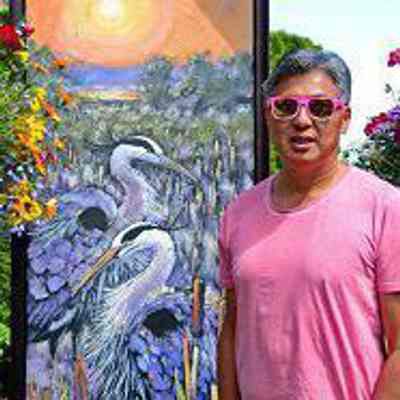 Alex Fong, artist, n.d.: From  KelownaNow, "In Focus | Alex Fong", Mar. 17, 2017