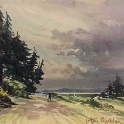 Walking Toward the Sea