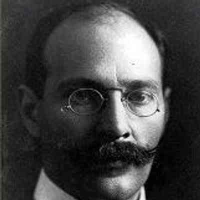Portrait of Harold Mortimer-Lamb RPS, photographer, 1905: Photograph by Wm. Notman & Son