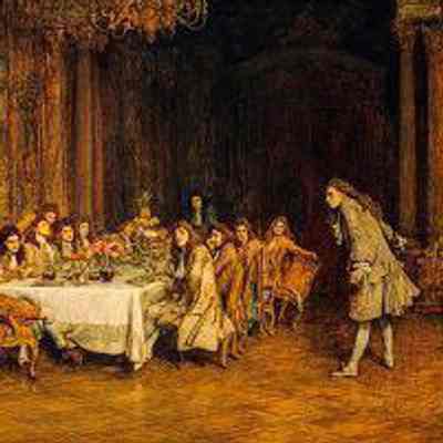 Voltaire (1694–1778), 1883. Oil painting by Sir William Quiller Orchardson HRSA, RA, (1832-1910): From National Gallery of Scotland