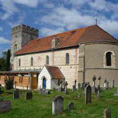 St. Thomas of Canterbury, Goring on Thames, ca. 2022, photograph by Paul Hale and Bernard Novell