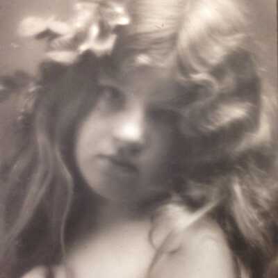 Dolly with Flower in her Hair