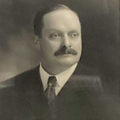 Portrait of Joshua Kingham, President of the Pacific Club, 1903-1909