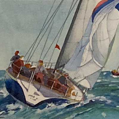 Dousing the Spinnaker