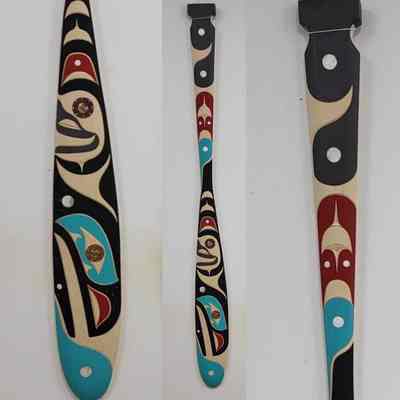 Kwakiutl Raven Paddle