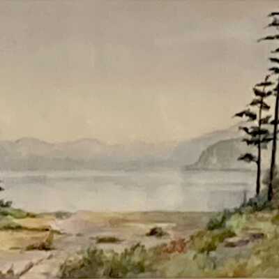Mayne Island View – Briggs Landing, View from our House