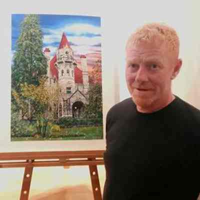 Peter James Robertson, artist, n.d.: From ArtInkPrint, "Artist Q&A with Peter Robertson", n.d.