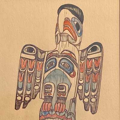 Housepost (Kwakiutl)