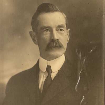 Portrait of James Paterson, President of the Pacific Club, 1912-1913