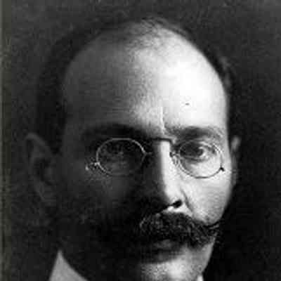 Portrait of Harold Mortimer-Lamb RPS, photographer, 1905: Photograph by Wm. Notman & Son