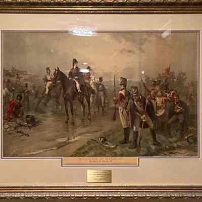 Wellington at Waterloo. The Dawn of the Day, June 18th, 1815