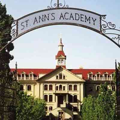 Contemporary view of St, Ann's Academy Main Gate: Source: St. Ann's Academy Website