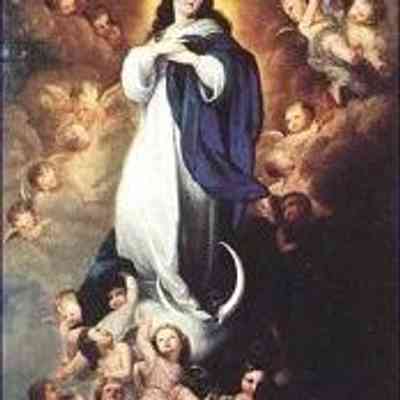 An example of Sister Osithe's religious work. The Immaculate Conception, 1904. n.d.: From Library and Archives Canada. See Web LInks