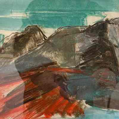 Abstract Landscape: Mountains