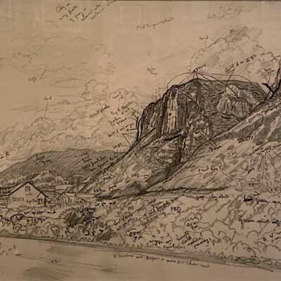 Clay Cliffs just North of Penticton