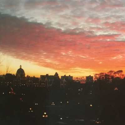 Victoria Harbour at Sunset