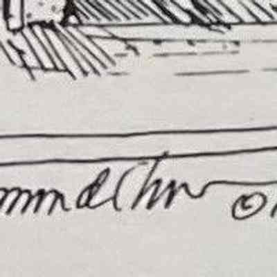 Signed and dated lower left