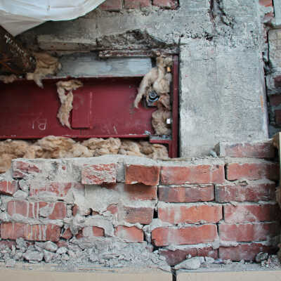 The UCBC Terracotta Restoration Project, No. 3. Work in progress: Building foundation
