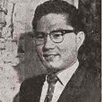 Stephen Won Hung Lowe, artist, 1961: From Victoria Daily Times: Art in Review "Triple Header at Art Gallery" by Arthur Corry incl. photo of Stephen Lowe, Oct. 7, 1961