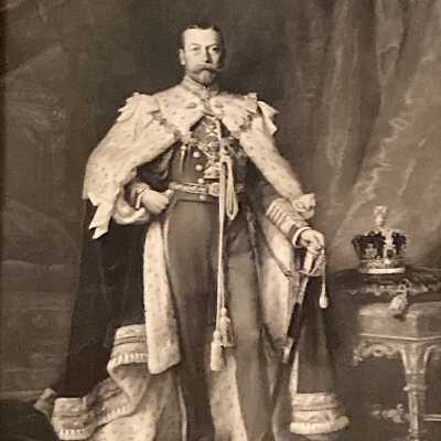 Coronation Portrait of King George V (1865-1936)