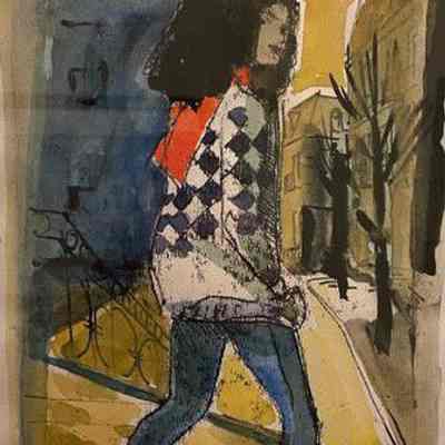 La Fille de Bordeaux Series [Red scarf girl]