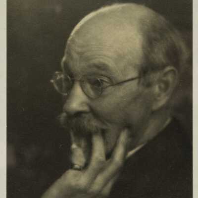Portrait of Harold Mortimer-Lamb, RPS (1872-1970)