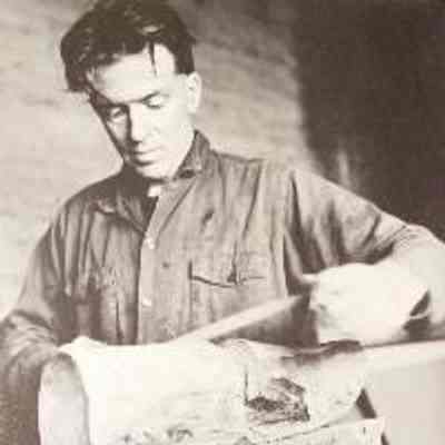 Bob De Castro, sculptor, n.d.