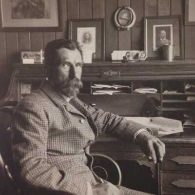 Portrait of Sir Clive Phillipps-Wolley (1853-1918), British-Canadian official and author