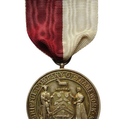 Worshipful Company of Framework Knitters award medal