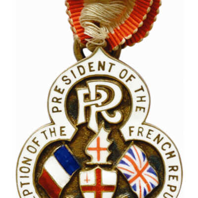 Corporation of London Reception Committee badges